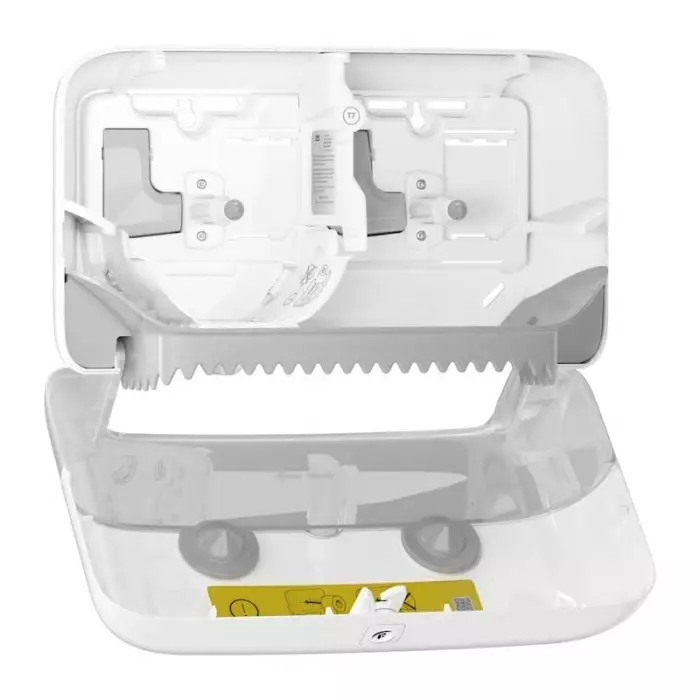Tork White Plastic Toilet Roll Dispenser 130x207x360 mm, 558040