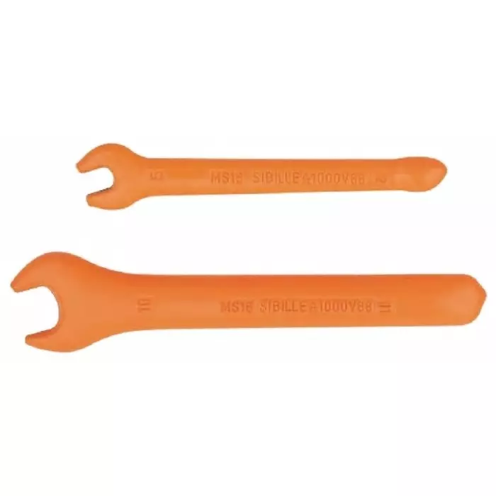 Penta Single Ended Open Spanner Chrome Vanadium Steel 17 mm Metric VDE/1000V, MS16RS-17