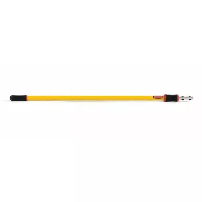 RUBBERMAID Yellow Aluminium Telescopic Handle 1.22 m for Use with Mop Pads, FGQ76500YL00