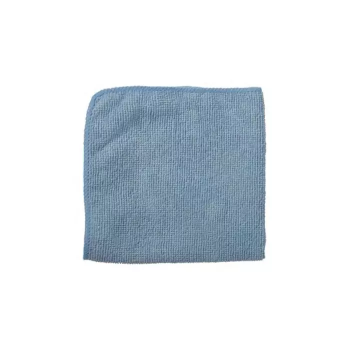 RUBBERMAID Microfiber Cloth Light Duty Blue for Wet/Dry, 1820579