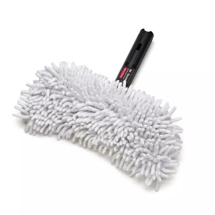 RUBBERMAID HYGEN White Microfibre Mop Cover, FGQ86100WH00