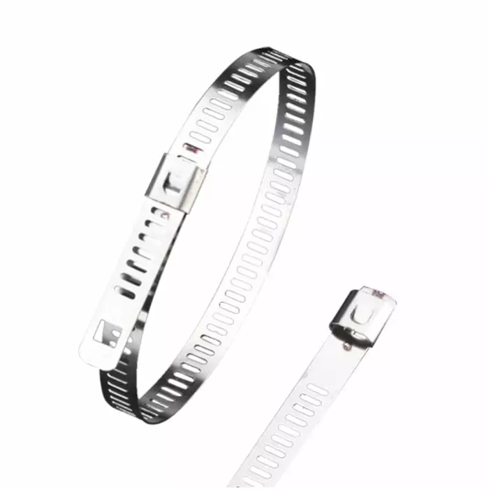 RS PRO Cable Tie Ladder Single Lock 300x7 mm 316 Stainless Steel