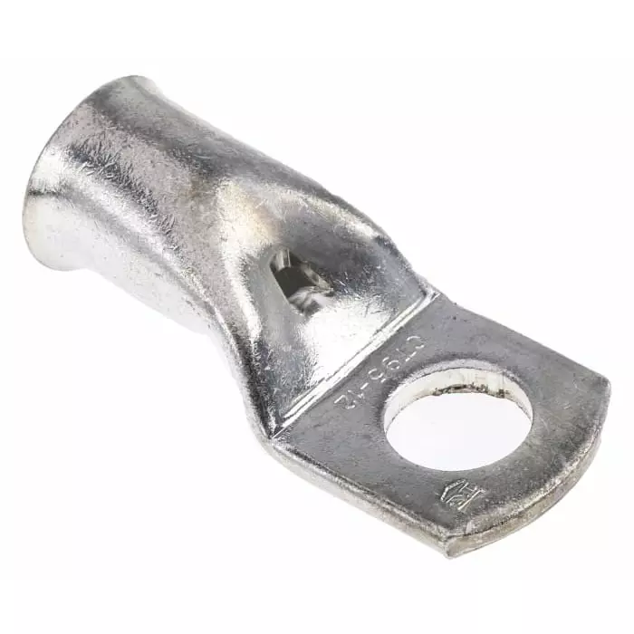 RS PRO Uninsulated Ring Terminal M12 Stud Size to 95 mm² Wire Size