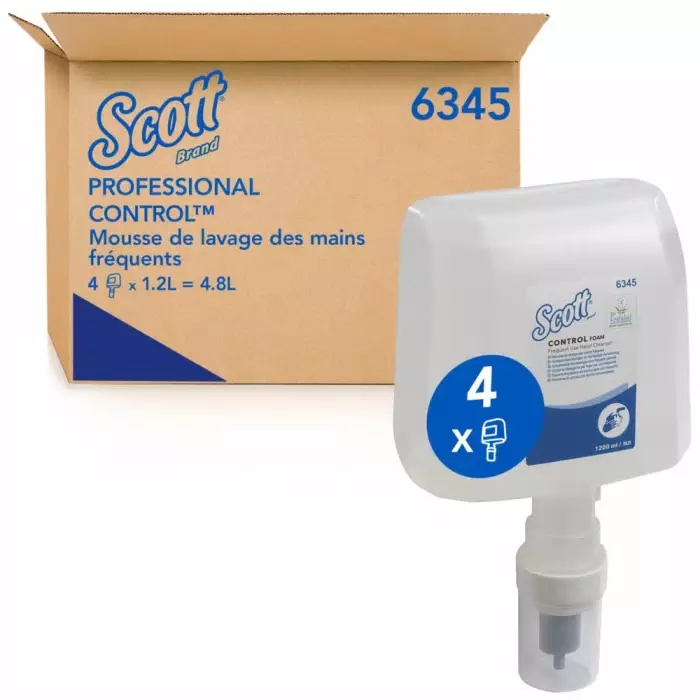 Kimberly-Clark Unscented Hand Cleaner Soap with Anti-Bacterial Properties 1.2 L Cassette, 6345