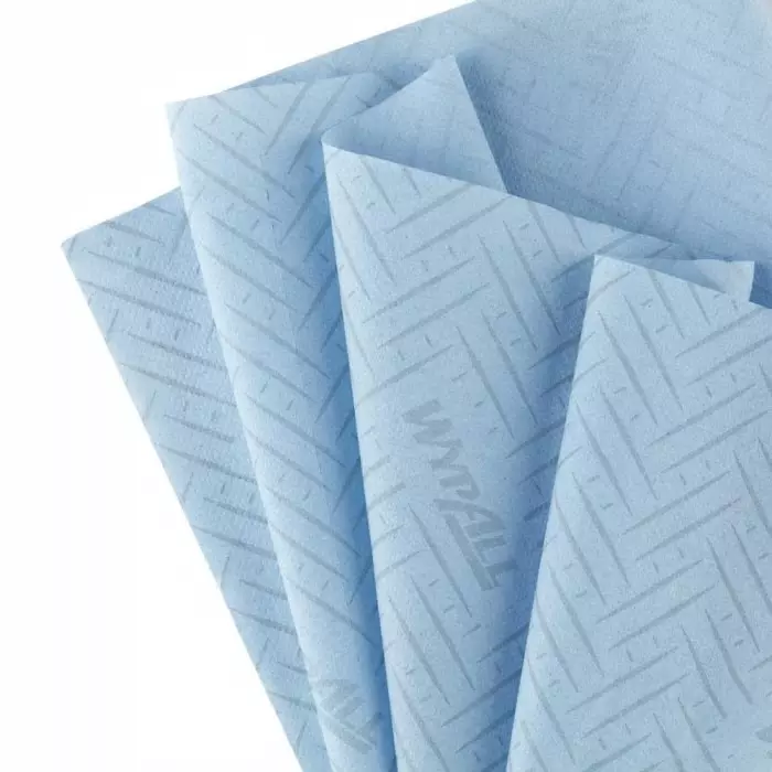 Kimberly-Clark WypAll L10 General Clean Wiper Roll Blue Paper Towel 185x380mm 630 Sheets, 7494