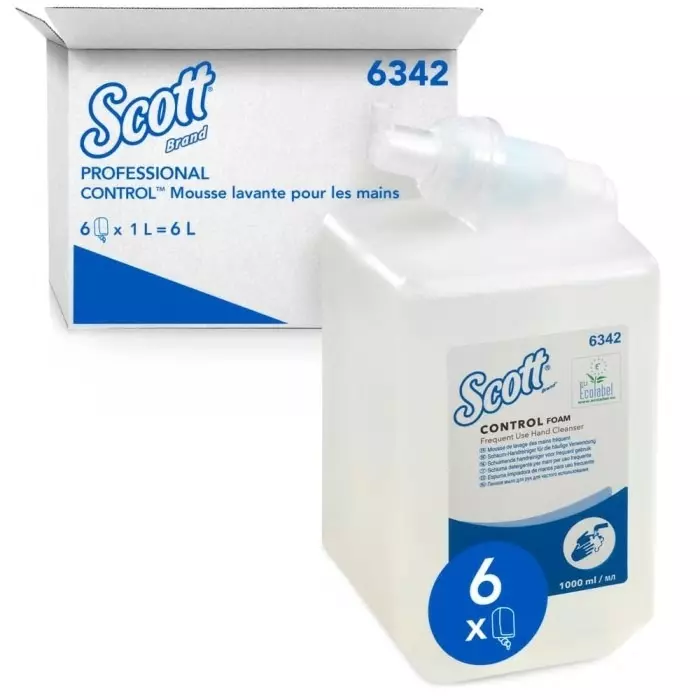 Kimberly-Clark Kleenex Hand Cleaner with Anti-Bacterial Properties 1 L Cassette, 6342