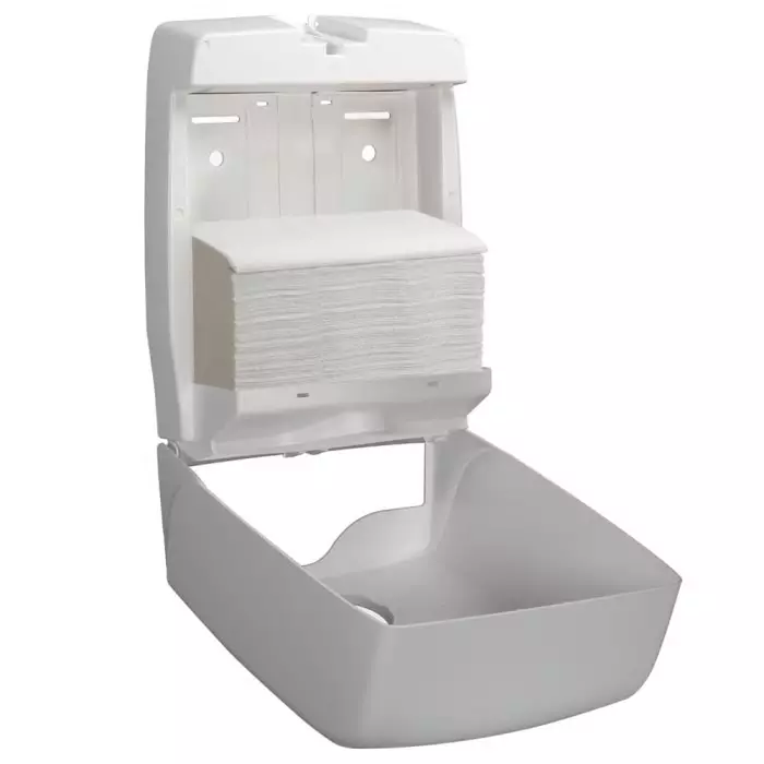 Kimberly-Clark Kleenex Folded White Hand Towels 215mm 2-Ply 124 Sheets, 6778