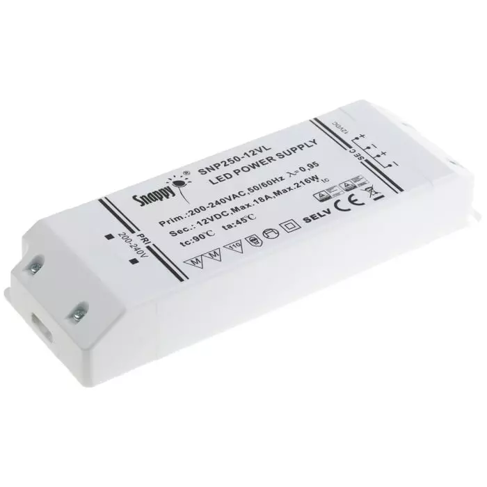 RS PRO LED Driver 12V Output 216W Output 18A Output Constant Voltage