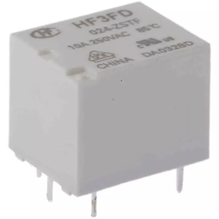 RS PRO PCB Mount Power Relay 24V dc Coil 10A Switching Current SPDT