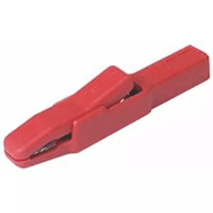 HIRSCHMANN TEST AND MEASUREMENT Crocodile Clip Red, 932435101 (Pack of 200)