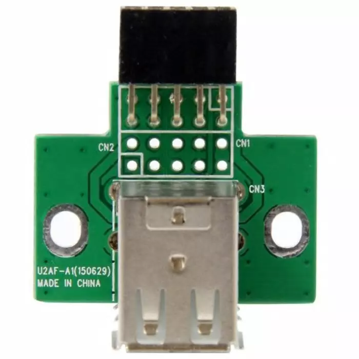 StarTech.com Dual Port Type A 2.0 USB Connector, USBMBADAPT2