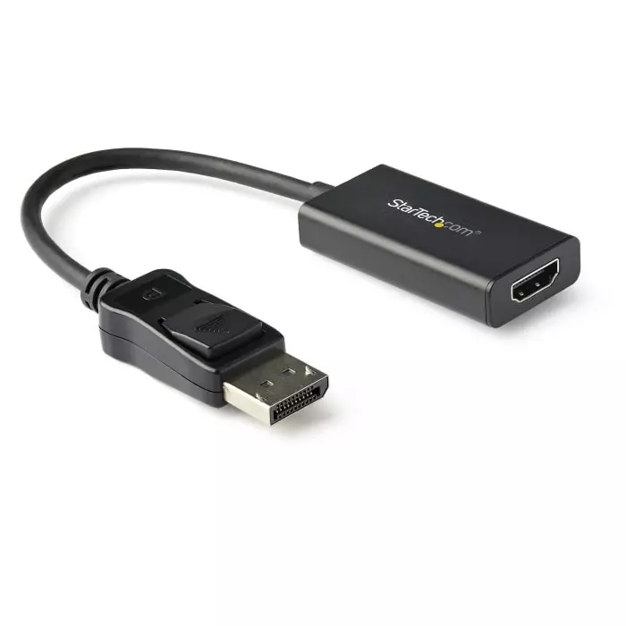 StarTech.com DisplayPort to HDMI Adapter 120mm Length - 4096 x 2160 Maximum Resolution, DP2HD4K60H