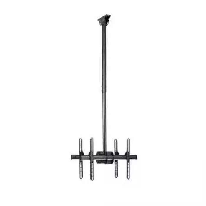 StarTech.com Ceiling Mounting Monitor Arm for 2 x Screen 75 inch Screen Size, FPCEILBTB