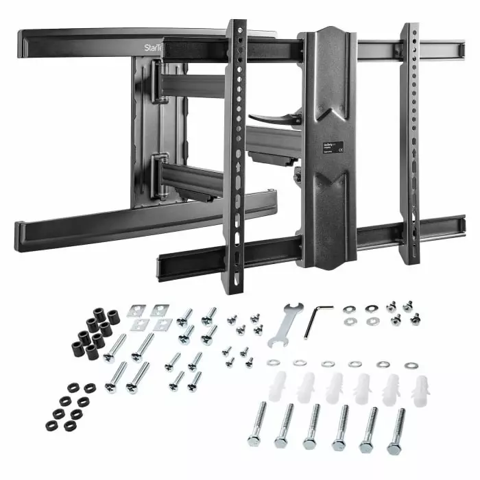 StarTech.com Wall Mounting Monitor Arm for 1 x Screen 80 inch Screen Size, FPWARTS1