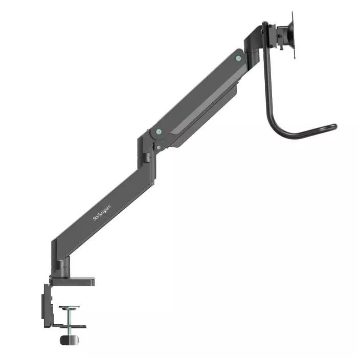 StarTech.com Desk Mounting Monitor Arm for 2 x Screen 32 inch Screen Size, ARMSLMBARDUO
