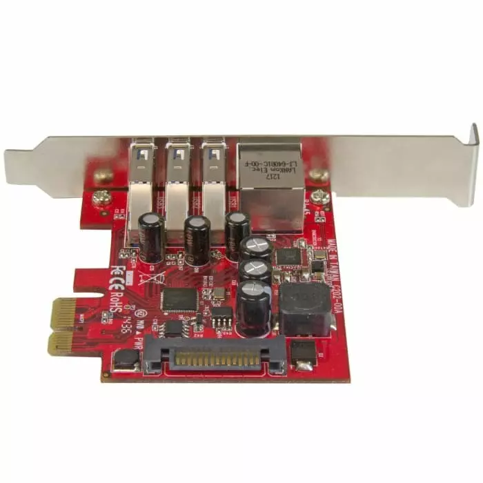 StarTech.com 3 Port USB A PCI USB 3.0 Card, PEXUSB3S3GE
