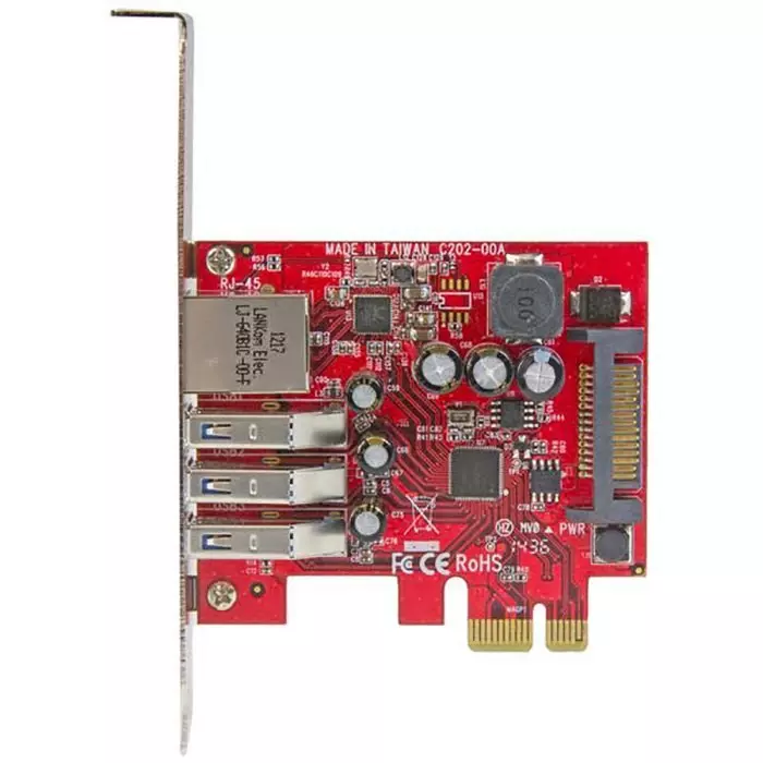 StarTech.com 3 Port USB A PCI USB 3.0 Card, PEXUSB3S3GE