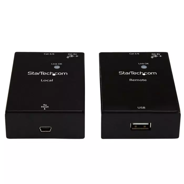 StarTech.com USB Extender Extender up to 50m Extension Distance, USB2001EXTV