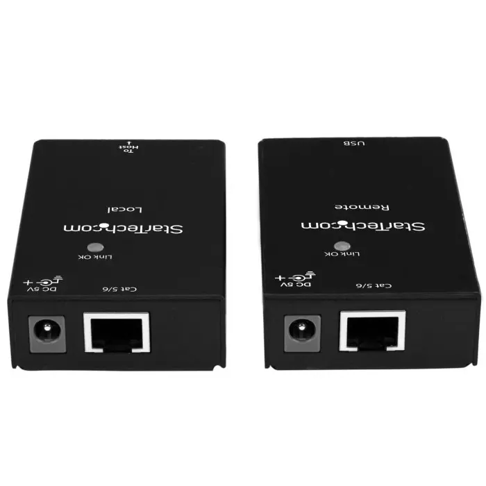 StarTech.com USB Extender Extender up to 50m Extension Distance, USB2001EXTV