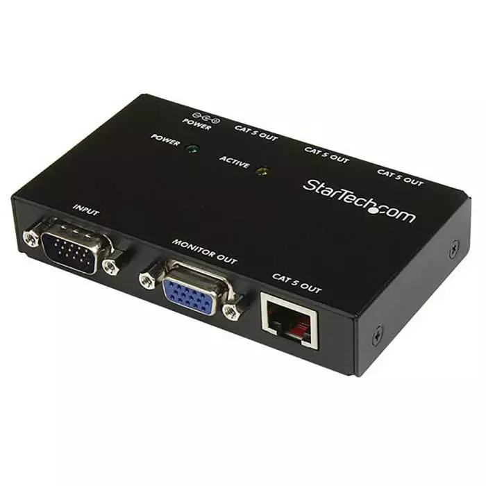 StarTech.com VGA over CAT 5 Extender 150m 1600 x 1200 Maximum Resolution, ST1214T