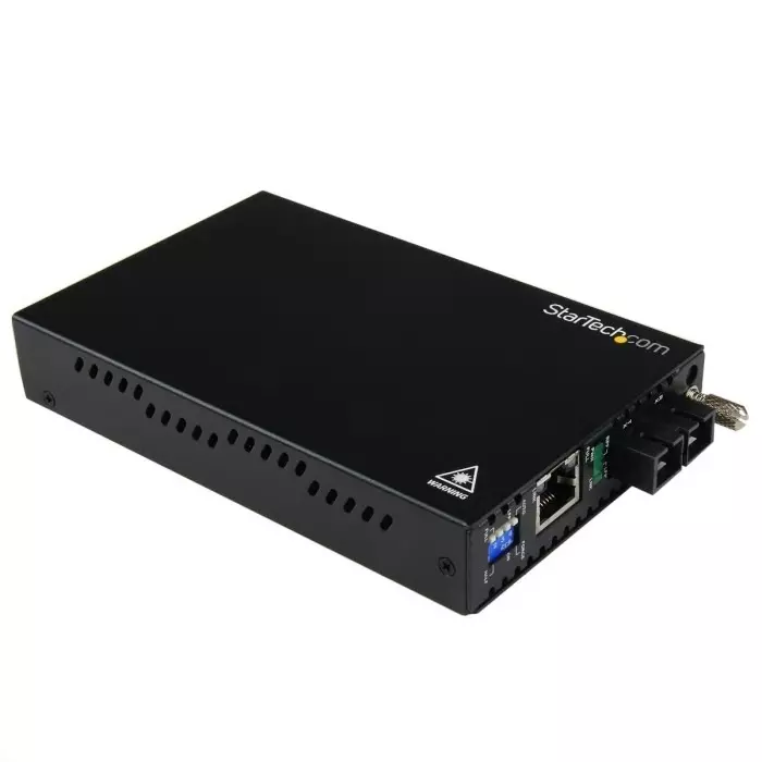 StarTech.com RJ45 SC Media Converter Multi Mode 10/100/1000Mbit/s Half/Full Duplex 550m, ET91000SC2