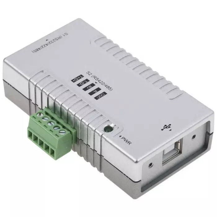 StarTech.com RS232 RS422 RS485 USB A Male to D-sub 9 Pin Male Interface Converter, ICUSB2324852