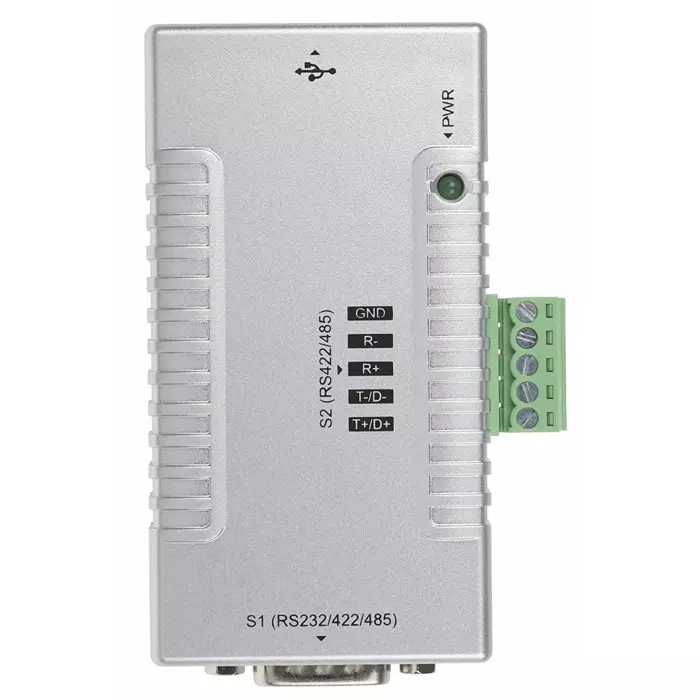 StarTech.com RS232 RS422 RS485 USB A Male to D-sub 9 Pin Male Interface Converter, ICUSB2324852