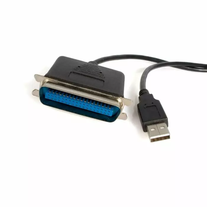 StarTech.com USB 2.0 USB A Male to Parallel Male Interface Converter, ICUSB128410