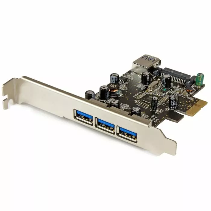 StarTech.com 4 Port USB A PCIe USB 3.0 Card, PEXUSB3S42