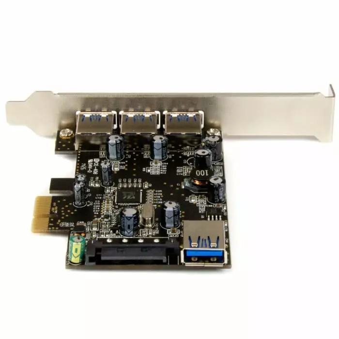 StarTech.com 4 Port USB A PCIe USB 3.0 Card, PEXUSB3S42