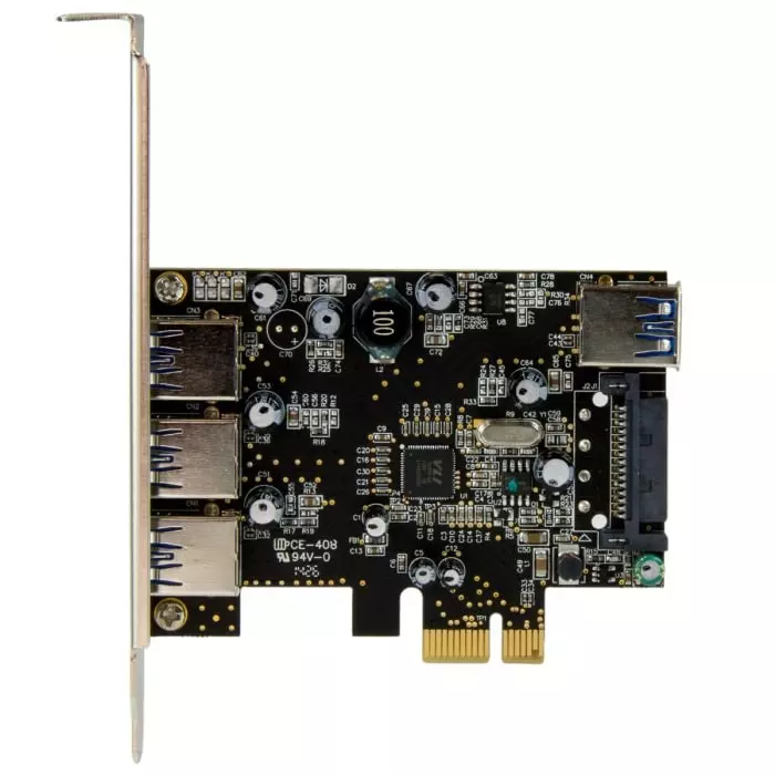 StarTech.com 4 Port USB A PCIe USB 3.0 Card, PEXUSB3S42