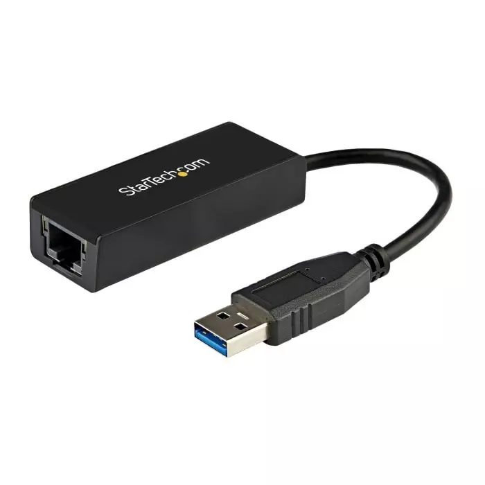 StarTech.com Port USB Ethernet Adapter USB 3.0 USB A to RJ45 10/100/1000Mbit/s Network Speed, USB31000S