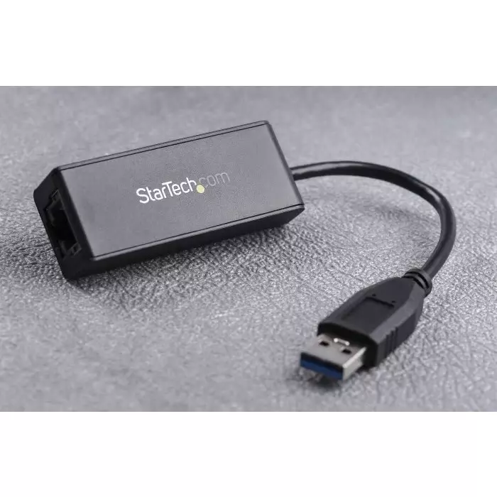 StarTech.com Port USB Ethernet Adapter USB 3.0 USB A to RJ45 10/100/1000Mbit/s Network Speed, USB31000S