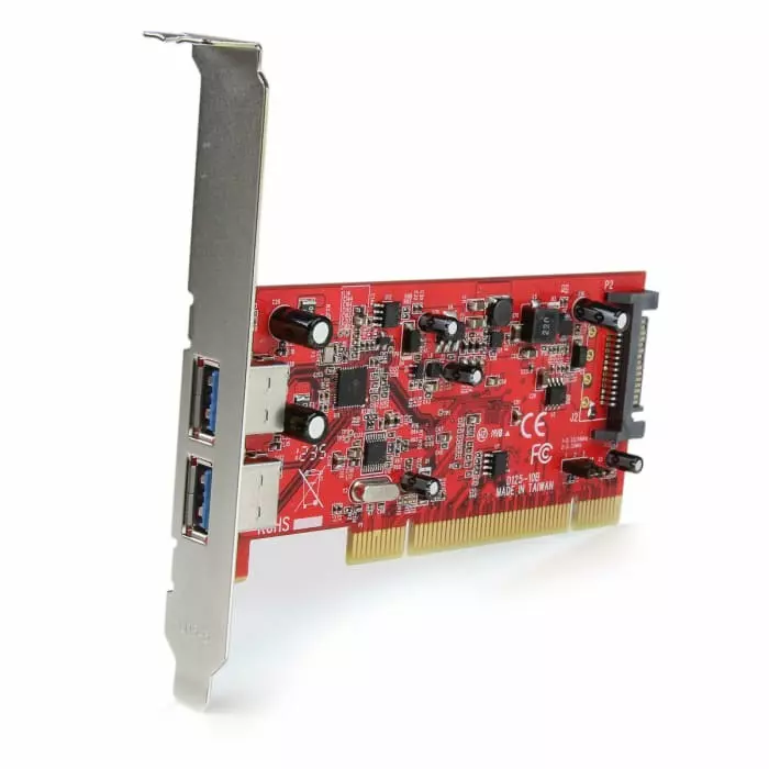 StarTech.com 2 Port USB A PCI USB 3.0 Card, PCIUSB3S22