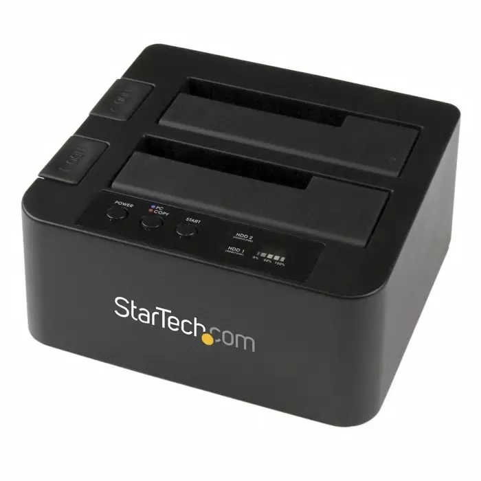 StarTech.com eSATA USB Type B Hard Drive Docking Station for 2 Drives SATA Hard Drive 2.5 x 3.5in, SDOCK2U33RE