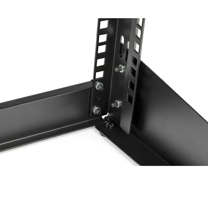 StarTech.com RK Series Black 4U Steel Server Rack with 2-Post Frame, RK4OD