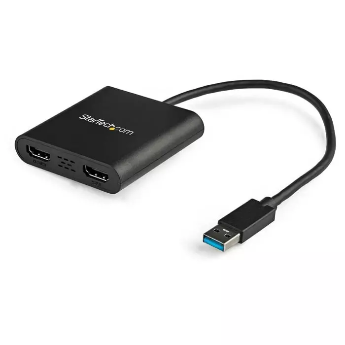 StarTech.com USB A to HDMI Adapter USB 3.0 2 Supported Display - 4K @ 30Hz, USB32HD2