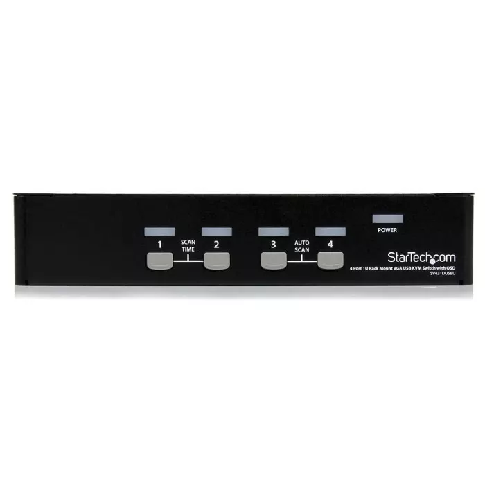 StarTech.com 4 Port USB VGA KVM Switch 1920 x 1440 Maximum Resolution, SV431DUSBU