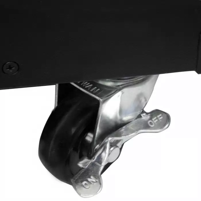 StarTech.com Black 9U Steel Server Rack with 4-Post Frame, RK960CP