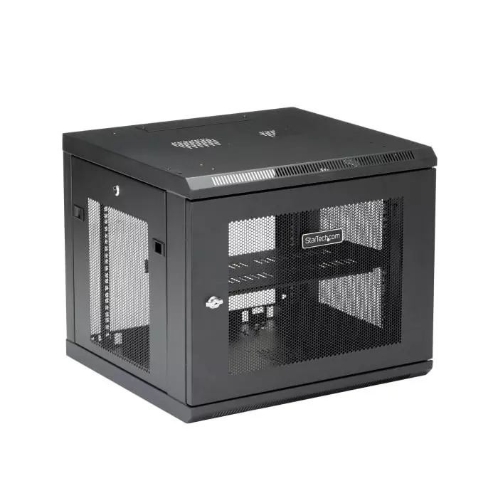 StarTech.com 9U-Rack Server Cabinet Small Cabinet 551 x 505 x 551mm, RK920WALM
