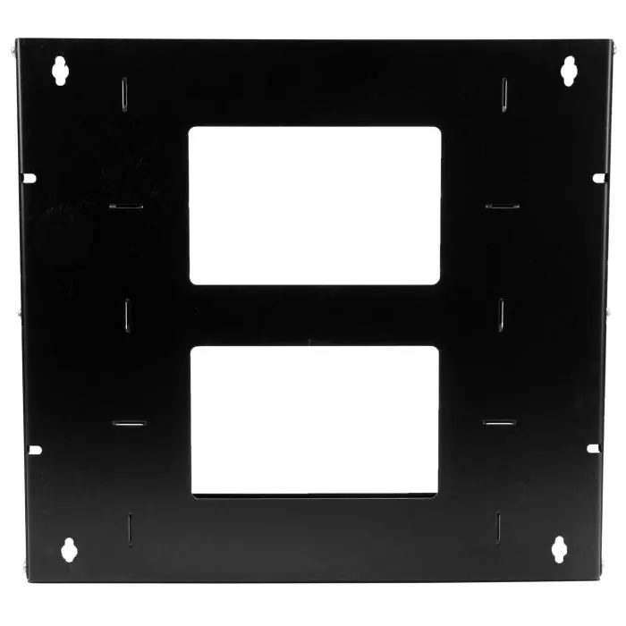 StarTech.com Black 8U Steel Server Rack with 2-Post Frame, WALLSHELF8U