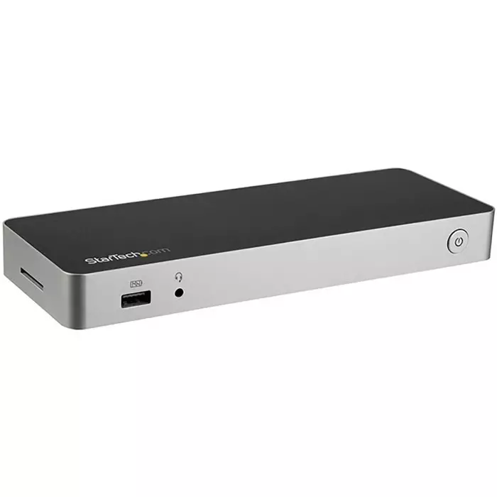 StarTech.com Dual Monitor 4K USB-C Docking Station with DisplayPort HDMI - 4 x USB Ports USB C, DK30CHDPPDUE
