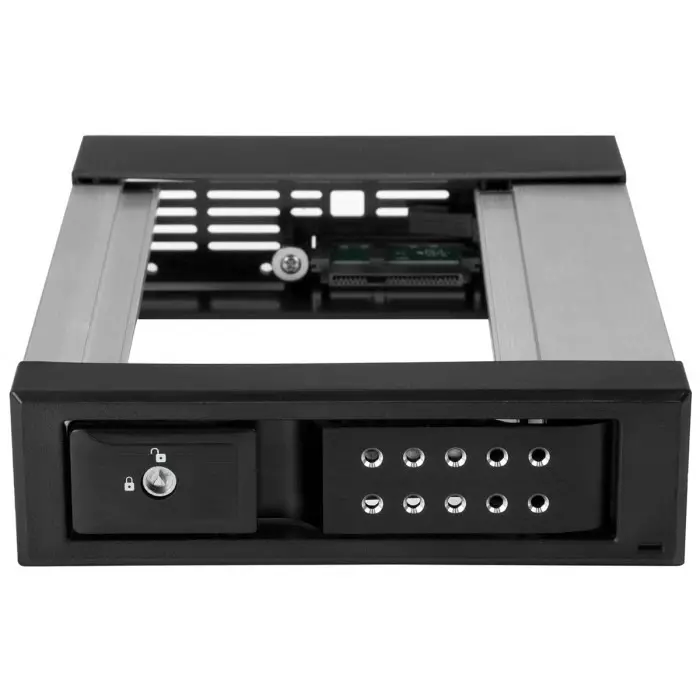 StarTech.com Port 3.5 in SATA/SAS Hard Drive Hot Swap Bay, HSB1SATSASBA