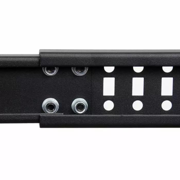 StarTech.com Black 12U Steel Server Rack with 4-Post Frame, 4POSTRACK12U