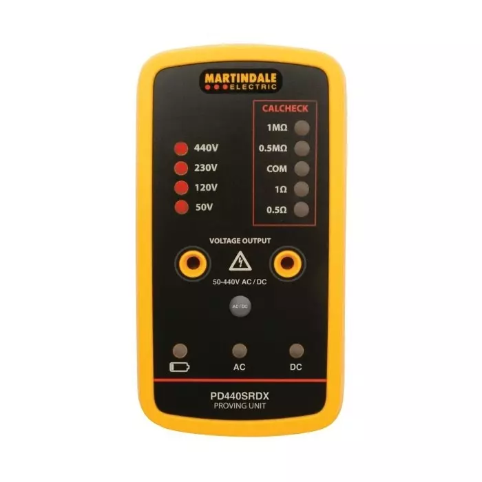 Martindale Proving Unit 440 V AC/DC +CALCHECK, PD440SRDX