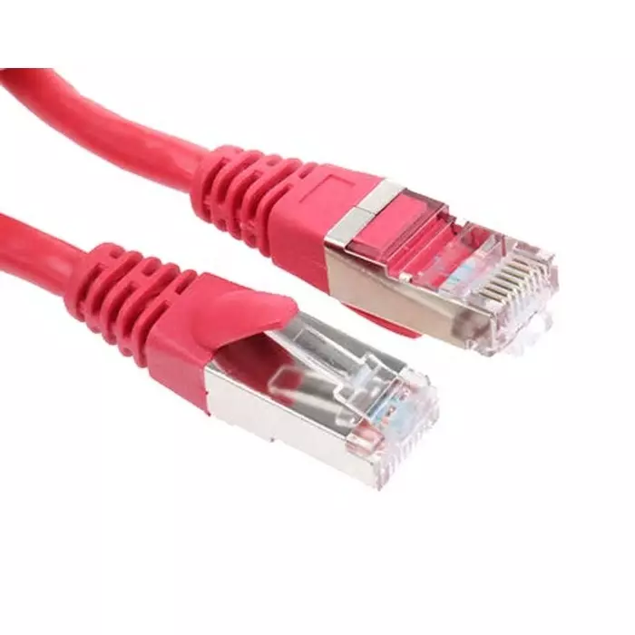 Decelect Ethernet Cable 2 m Cat5e Red RJ45 to Male RJ45 Male U/UTP Unshielded Terminated PVC Sheath, CR503NB2CRG