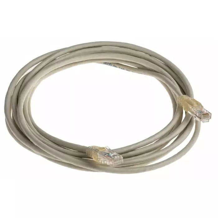 Decelect Ethernet Cable 4 m Cat5 Grey RJ45 to Male RJ45 Male Terminated, CR503NB4