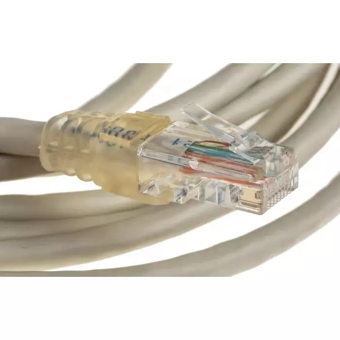 Decelect Ethernet Cable 4 m Cat5 Grey RJ45 to Male RJ45 Male Terminated, CR503NB4