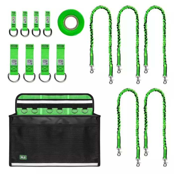 Never Let Go Single Leg Lanyard Working at Height, 5 Kg Capacity, 101541