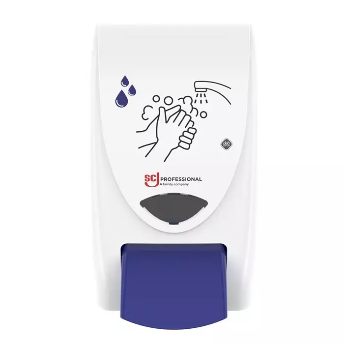 SCJ Professional Soap Dispenser Blue, White, 2L Foam Hand Wash White Dispenser, 2L Capacity, LGT2FX